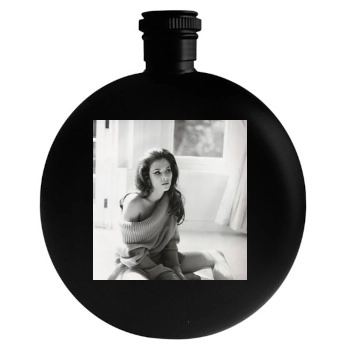 Anna Friel Round Flask