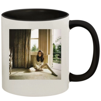 Anna Friel 11oz Colored Inner & Handle Mug