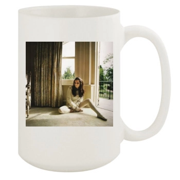 Anna Friel 15oz White Mug