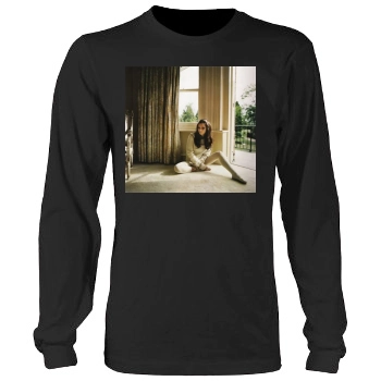 Anna Friel Men's Heavy Long Sleeve TShirt