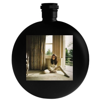 Anna Friel Round Flask