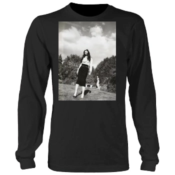 Anna Friel Men's Heavy Long Sleeve TShirt