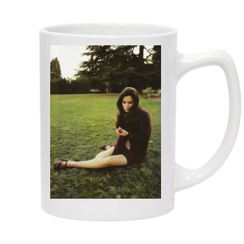 Anna Friel 14oz White Statesman Mug