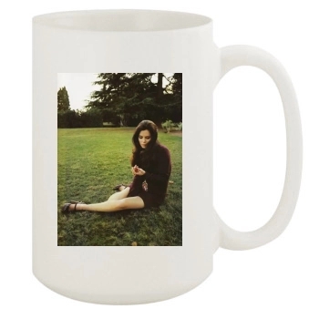 Anna Friel 15oz White Mug