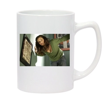 Anna Friel 14oz White Statesman Mug