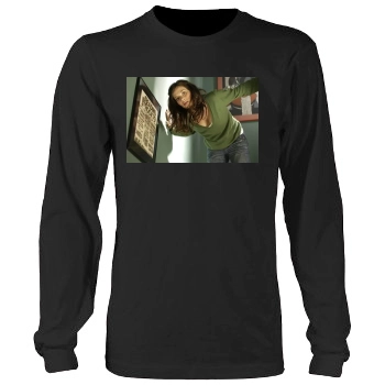 Anna Friel Men's Heavy Long Sleeve TShirt