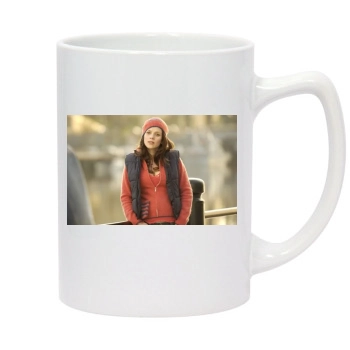 Anna Friel 14oz White Statesman Mug