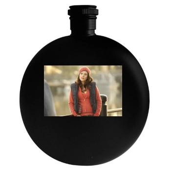 Anna Friel Round Flask