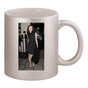 Anna Friel 11oz Metallic Silver Mug