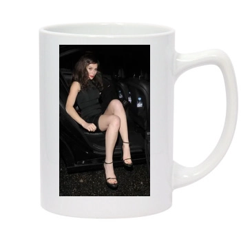 Anna Friel 14oz White Statesman Mug