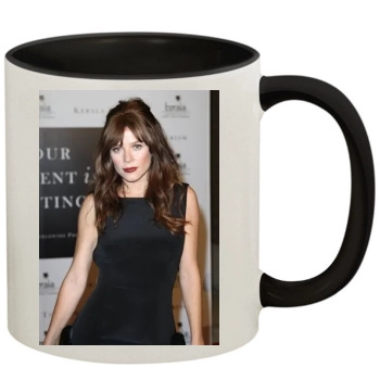 Anna Friel 11oz Colored Inner & Handle Mug