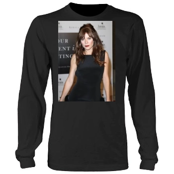 Anna Friel Men's Heavy Long Sleeve TShirt