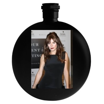 Anna Friel Round Flask