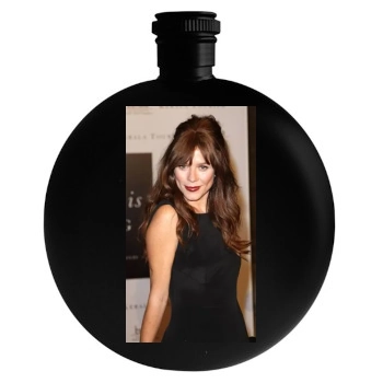 Anna Friel Round Flask