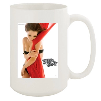 Anna Friel 15oz White Mug