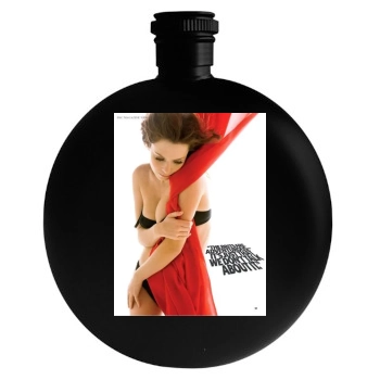 Anna Friel Round Flask