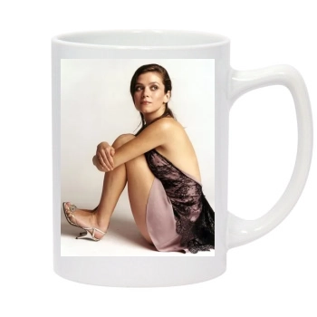 Anna Friel 14oz White Statesman Mug