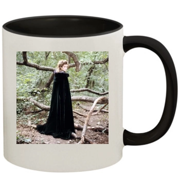 Anna Friel 11oz Colored Inner & Handle Mug