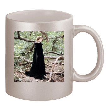 Anna Friel 11oz Metallic Silver Mug