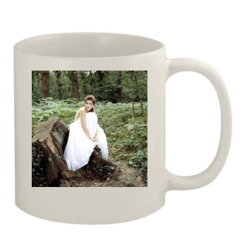 Anna Friel 11oz White Mug