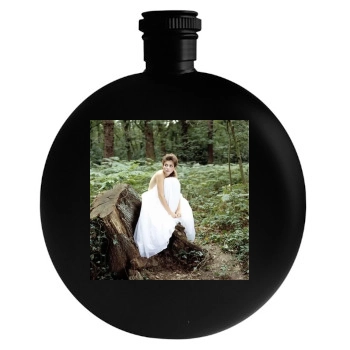 Anna Friel Round Flask