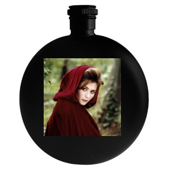 Anna Friel Round Flask