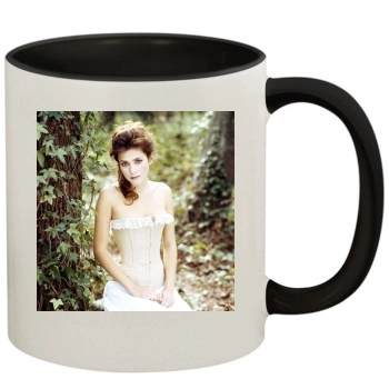 Anna Friel 11oz Colored Inner & Handle Mug