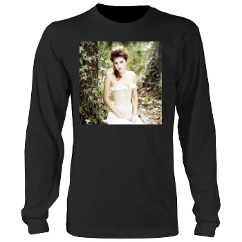 Anna Friel Men's Heavy Long Sleeve TShirt