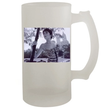 Anna Friel 16oz Frosted Beer Stein