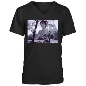 Anna Friel Men's V-Neck T-Shirt