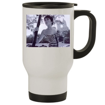 Anna Friel Stainless Steel Travel Mug