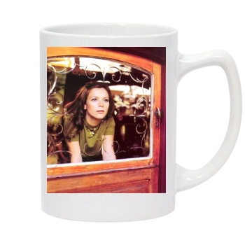 Anna Friel 14oz White Statesman Mug