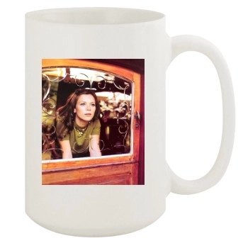 Anna Friel 15oz White Mug