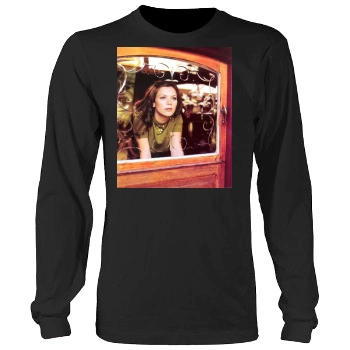 Anna Friel Men's Heavy Long Sleeve TShirt