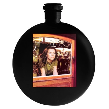 Anna Friel Round Flask