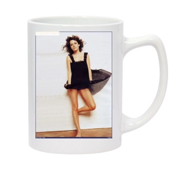 Anna Friel 14oz White Statesman Mug