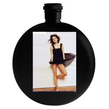 Anna Friel Round Flask