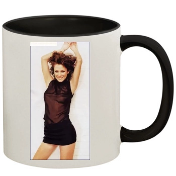 Anna Friel 11oz Colored Inner & Handle Mug