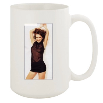 Anna Friel 15oz White Mug