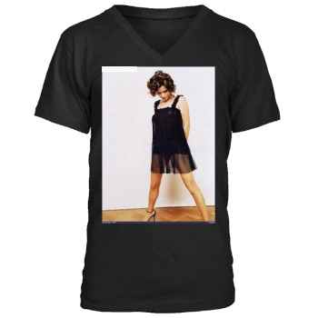 Anna Friel Men's V-Neck T-Shirt