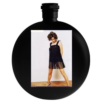 Anna Friel Round Flask