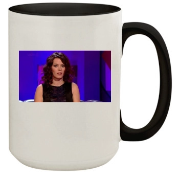 Anna Friel 15oz Colored Inner & Handle Mug