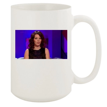 Anna Friel 15oz White Mug