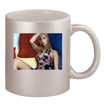 Arielle Kebbel 11oz Metallic Silver Mug