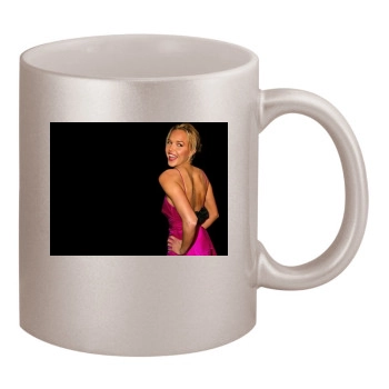 Arielle Kebbel 11oz Metallic Silver Mug