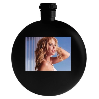 Arielle Kebbel Round Flask