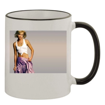 Arielle Kebbel 11oz Colored Rim & Handle Mug