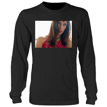 Famke Janssen Men's Heavy Long Sleeve TShirt