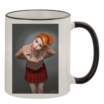 Hayley Williams 11oz Colored Rim & Handle Mug