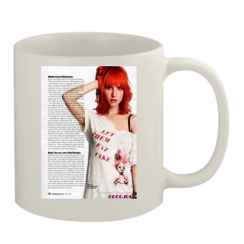 Hayley Williams 11oz White Mug